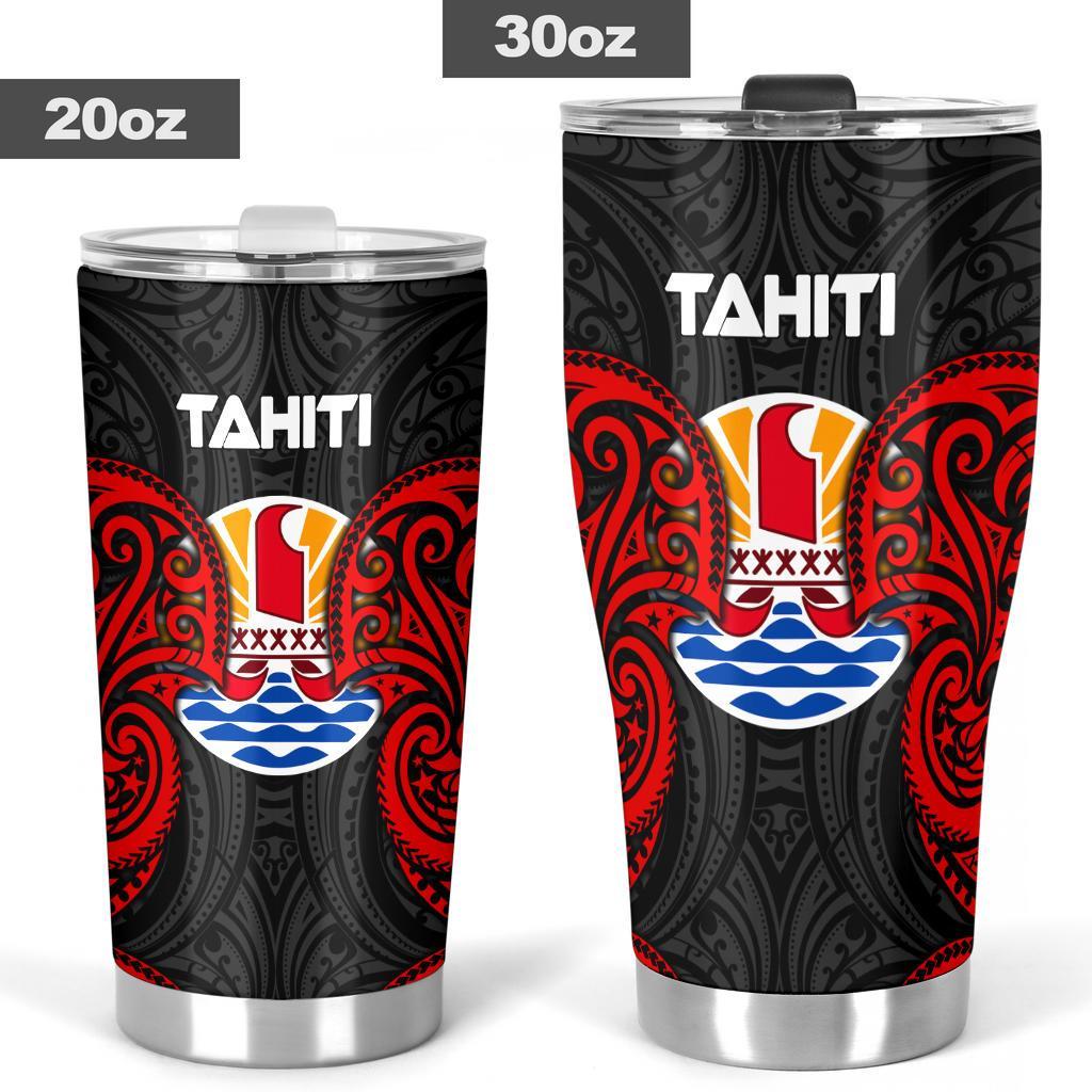 Tahiti Polynesian Tumbler - Tahiti Spirit Red - Polynesian Pride