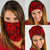 Polynesian Flower Tattoo Red Unisex Bandana - Polynesian Pride