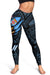 Fiji Women's Legging - Fiji In Me (Blue) - Polynesian Pride