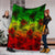 Polynesian Premium Blanket - Reggae Hibiscus Patterns - Polynesian Pride