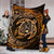 Hawaiian Turtle Polynesian Gold Premium Blanket - Polynesian Pride