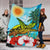 Hawaii Turtle Sea Hibiscus Premium Blanket - Sun Style - Polynesian Pride