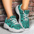 Polynesian Kakau Turtle Turquoise Chunky Sneakers - Polynesian Pride