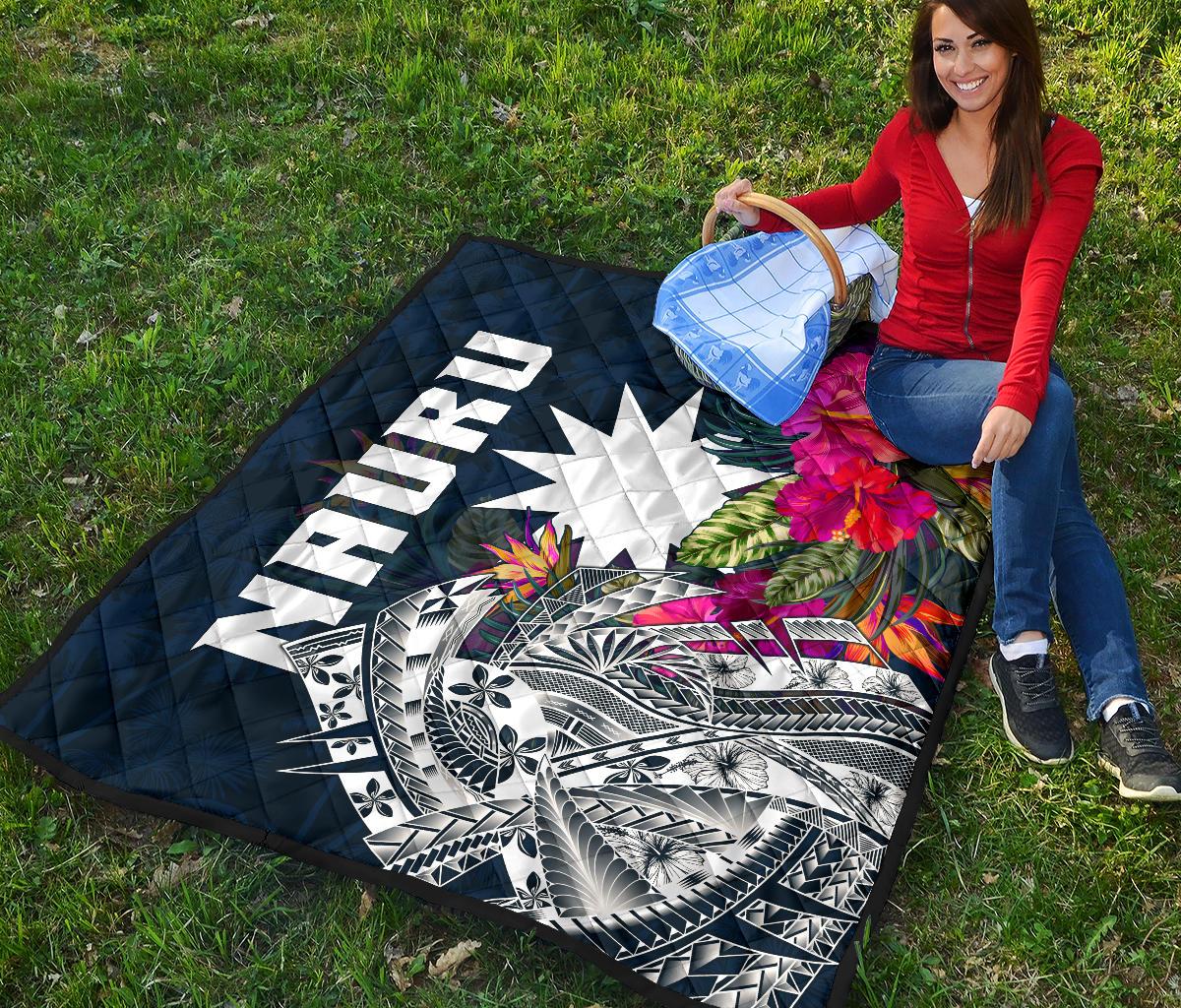 Nauru Premium Quilt - Summer Vibes - Polynesian Pride