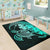 Hawaii Turtle Map Polynesian Area Rug Safety AH - Polynesian Pride