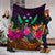 Kosrae Premium Blanket - Summer Hibiscus - Polynesian Pride