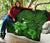 Hawaii Turtle Poly Tribal Green Premium Quilt - Polynesian Pride