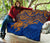 Marshall Islands Polynesian Premium Quilt - Blue Turtle - Polynesian Pride