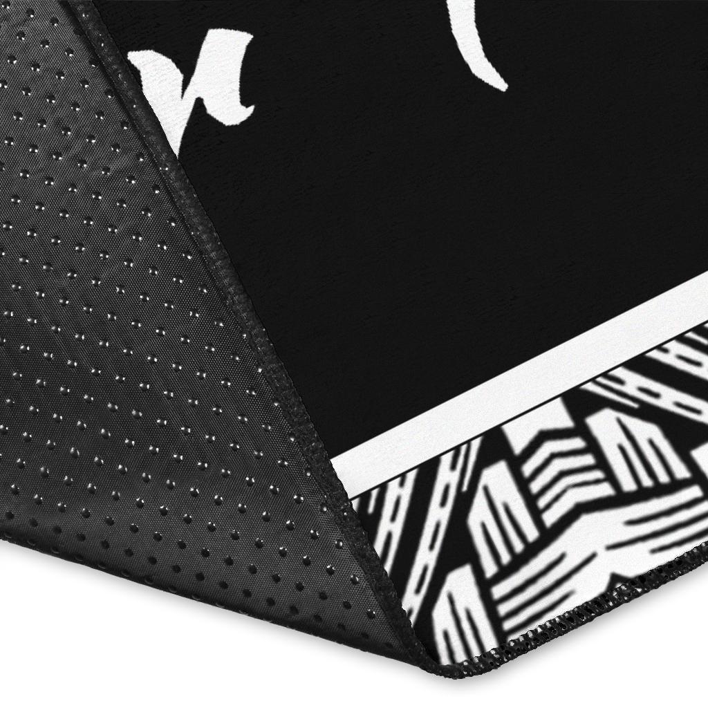 Hawaii Polynesian Custom Personalised Area Rug - Hawaii Pride White Version - Polynesian Pride