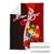 Tonga Polynesian Custom Personalised Premium Blanket - Coat Of Arm With Hibiscus - Polynesian Pride