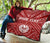 Tahiti Personalised Premium Quilt - Tahiti Seal In Polynesian Tattoo Style (Red) - Polynesian Pride