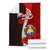 Nauru Polynesian Premium Blanket - Coat Of Arm With Hibiscus - Polynesian Pride