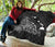 Rays Hawaii Map Polynesian Premium Quilt - White - Polynesian Pride