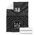 Fiji Premium Blanket - Fiji Seal With Polynesian Tattoo Style (Black) - Polynesian Pride