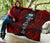Samoa Premium Quilt - Samoa Coat Of Arms Polynesian Red Tattoo - Polynesian Pride