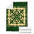 Hawaiian Premium Blanket Royal Pattern - Emerald Green - Polynesian Pride