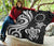 Cook Islands Premium Quilt - White Tentacle Turtle - Polynesian Pride