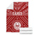 Tahiti Premium Blanket - Tahiti Seal In Polynesian Tattoo Style (Red) - Polynesian Pride