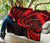 New Zealand Maori Mangopare Premium Quilt Polynesian - Red - Polynesian Pride