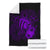 Hawaii Hibiscus Premium Blanket - Harold Turtle - Purple - Polynesian Pride