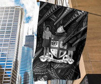 Fiji Flag - Seal With Whale Style - Polynesian Pride