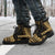 Tonga Leather Boots - Polynesian Gold Chief Version - Polynesian Pride