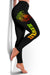 Hawaii Polynesian Women's Leggings - Vintage Polynesian Turtle (Reggae) - Polynesian Pride