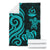 Vanuatu Premium Blanket - Turquoise Tentacle Turtle - Polynesian Pride