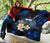 Samoa Polynesian Premium Quilt - Turtle With Plumeria Flowers - Polynesian Pride