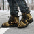 Niue Leather Boots - Polynesian Gold Chief Version - Polynesian Pride