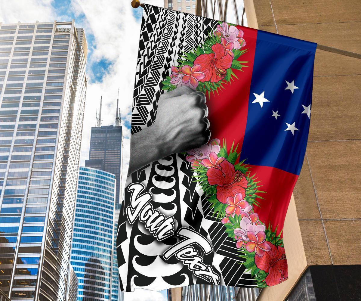 Samoa Flag - Custom Personalised Curve Style - Polynesian Pride