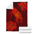 Hawaii Whale Swim Poly Red Premium Blanket - Polynesian Pride