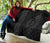 Hawaii Kakau Makau Fish Hook Polynesian Premium Quilt - Grey - Polynesian Pride