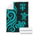 Fiji Polynesian Premium Blanket - Turquoise Tentacle Turtle - Polynesian Pride