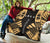 Society Islands Premium Quilt - Society Islands Flag Polynesian Gold Tattoo - Polynesian Pride