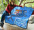 Fiji Premium Quilt - Blue Shark Polynesian Tattoo - Polynesian Pride