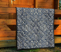 Polynesian Premium Quilt Blue - Polynesian Pride