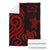 Fiji Polynesian Premium Blanket - Red Tentacle Turtle Crest - Polynesian Pride