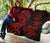 Marshall Islands Premium Quilt - Red Tentacle Turtle Crest - Polynesian Pride