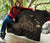 Rays Hawaii Map Polynesian Premium Quilt - Gold - Polynesian Pride