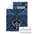 Kosrae Premium Blanket - Kosrae Flag In Polynesian Tattoo Style (Blue) - Polynesian Pride