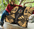 Vanuatu Premium Quilt - Vanuatu Coat Of Arms Polynesian Gold Tattoo - Polynesian Pride