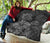Hawaiian Map Turtle Hibiscus Vintage Polynesian Premium Quilt Gray - Polynesian Pride