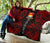 Kiribati Premium Quilt - Kiribati Coat Of Arms Polynesian Red Tattoo - Polynesian Pride