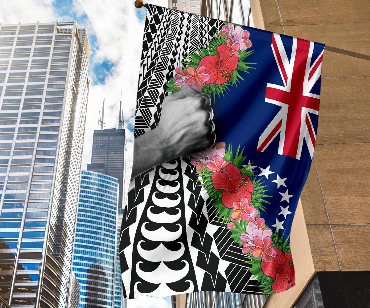 Cook Islands Flag - Curve Style - Polynesian Pride