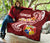 Tonga Premium Quilt - Tonga Coat Of Arms With Polynesian Patterns - Polynesian Pride