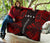 Society Islands Premium Quilt - Society Islands Flag Polynesian Red Tattoo - Polynesian Pride