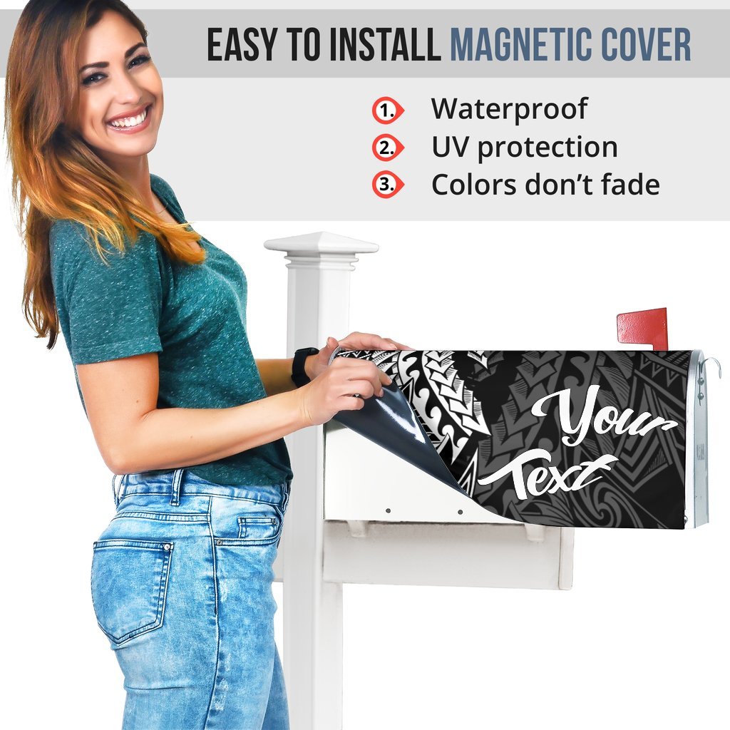 Wallis and Futuna Mailbox Cover - Custom Personalised Wings Style - Polynesian Pride