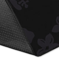 Hawaii Turtle Hibiscus Corner Map Polynesian Area Rug AH - Polynesian Pride