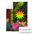 Nauru Polynesian Personalised Premium Blanket - Hibiscus and Banana Leaves - Polynesian Pride